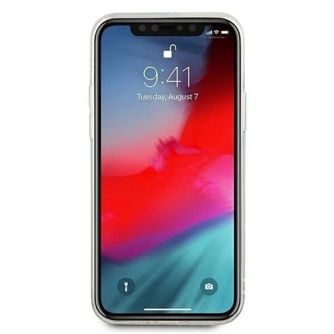 Guess GUHCP12SGLVSGO iPhone 12 mini 5,4" złoty/gold hardcase Glitter Vintage Script