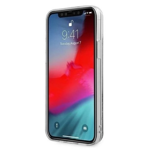 Guess GUHCP12SGLVSPI iPhone 12 mini 5,4" różowy/pink hardcase Glitter Vintage Script