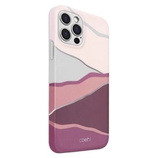 UNIQ etui Coehl Ciel iPhone 12/12 Pro 6,1" różowy/sunset pink