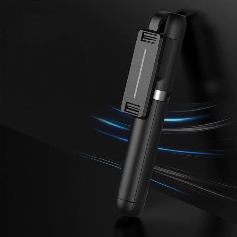 Uchwyt Selfie Stick Tripod P50 na telefon kijek do zdjęć + Pilot Bluetooth Czarny