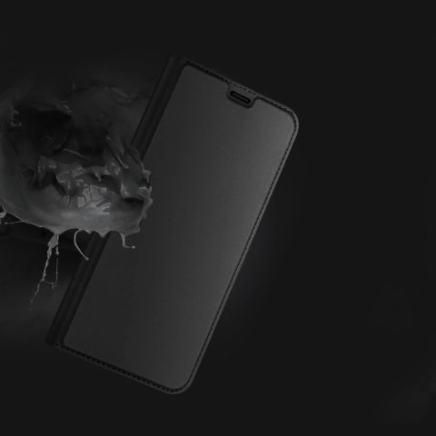 DUX DUCIS Skin Pro kabura etui pokrowiec z klapką iPhone 12 Pro Max czarny