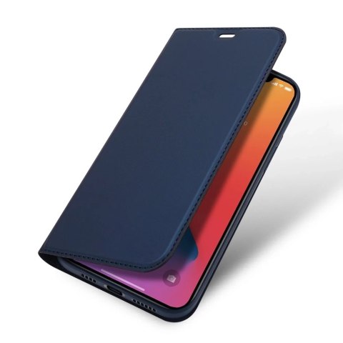 DUX DUCIS Skin Pro kabura etui pokrowiec z klapką iPhone 12 Pro Max niebieski