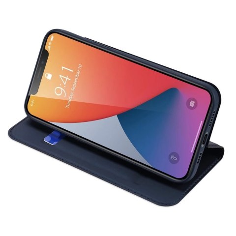 DUX DUCIS Skin Pro kabura etui pokrowiec z klapką iPhone 12 Pro Max niebieski