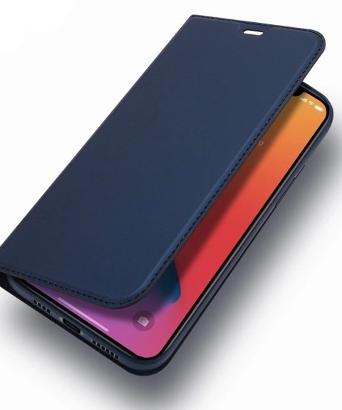DUX DUCIS Skin Pro kabura etui pokrowiec z klapką iPhone 12 Pro Max niebieski