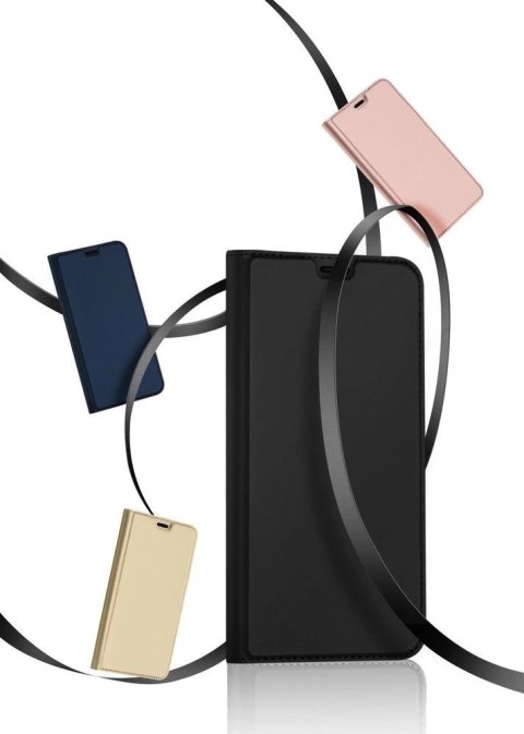 DUX DUCIS Skin Pro kabura etui pokrowiec z klapką iPhone 12 Pro Max niebieski