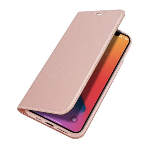 DUX DUCIS Skin Pro kabura etui pokrowiec z klapką iPhone 12 Pro Max różowy
