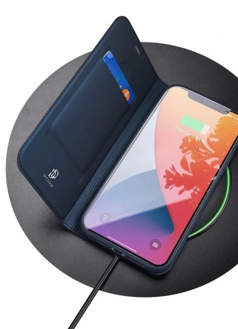 DUX DUCIS Skin Pro kabura etui pokrowiec z klapką iPhone 12 Pro Max różowy