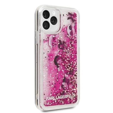 Karl Lagerfeld KLHCN58ROPI iPhone 11 Pro różowo-złoty/rosegold hard case Glitter