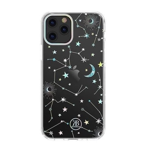 Kingxbar Lucky Series etui ozdobione oryginalnymi Kryształami Swarovskiego iPhone 12 mini przezroczysty (Zodiac)