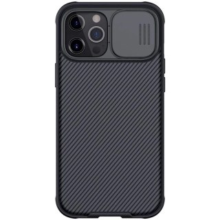 Nillkin CamShield Pro Case pancerne etui pokrowiec osłona na aparat kamerę iPhone 12 Pro Max czarny