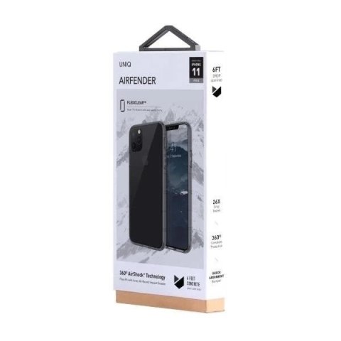 UNIQ etui Air Fender iPhone 11 Pro szary/smoked grey tinted