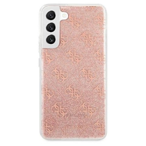 Guess GUHCS22MPCU4GLPI S22+ S906 różowy/pink hardcase 4G Glitter