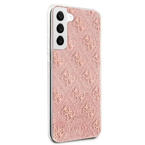 Guess GUHCS22MPCU4GLPI S22+ S906 różowy/pink hardcase 4G Glitter