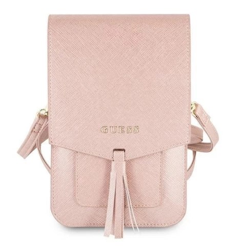 Guess Torebka GUWBSSAPI różowy/pink Saffiano