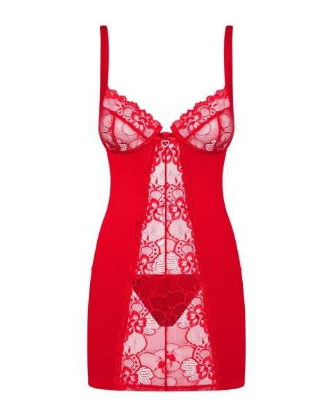 Koszulka Heartina Chemise Czerwona + stringi GRATIS! Koszulka Heartina Chemise Czerwona + stringi GRATIS!