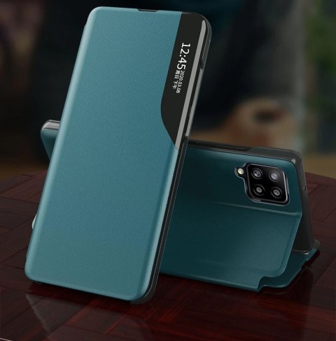 Eco Leather View Case elegancki futerał etui z klapką i funkcją podstawki Samsung Galaxy M53 5G czarny