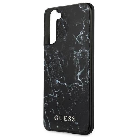 Guess GUHCS21MPCUMABK S21+ G996 czarny/black hardcase Marble