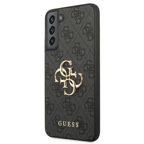 Guess GUHCS22M4GMGGR S906 S22+ szary/grey hardcase 4G Big Metal Logo
