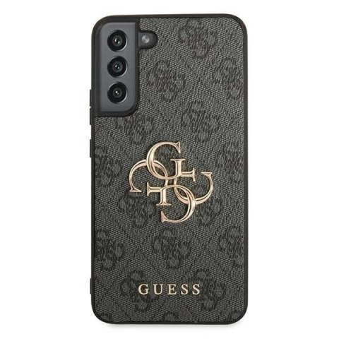 Guess GUHCS22M4GMGGR S906 S22+ szary/grey hardcase 4G Big Metal Logo