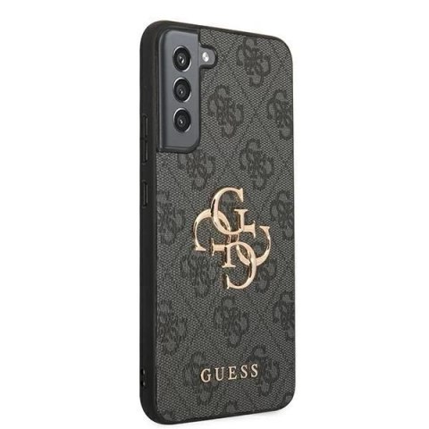 Guess GUHCS22M4GMGGR S906 S22+ szary/grey hardcase 4G Big Metal Logo