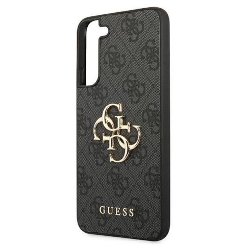 Guess GUHCS22M4GMGGR S906 S22+ szary/grey hardcase 4G Big Metal Logo