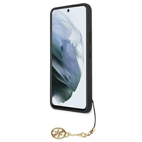 Guess GUHCS22MGF4GBR S906 S22+ brązowy/brown hard case 4G Charms Collection