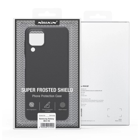 Nillkin Super Frosted Shield Pro wytrzymałe etui pokrowiec Samsung Galaxy M33 5G czarny