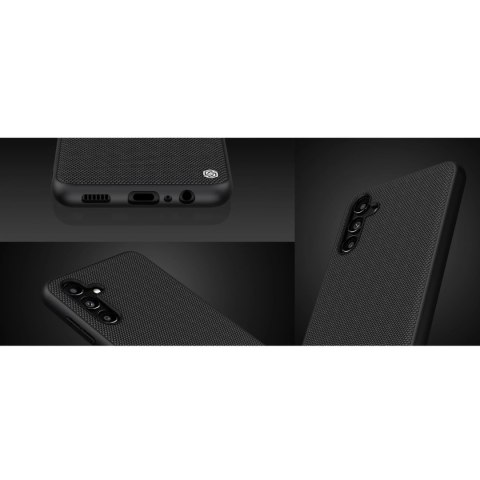 Nillkin Textured Case wytrzymałe wzmocnione etui z żelową ramką i nylonem na tyle Samsung Galaxy A13 5G czarny