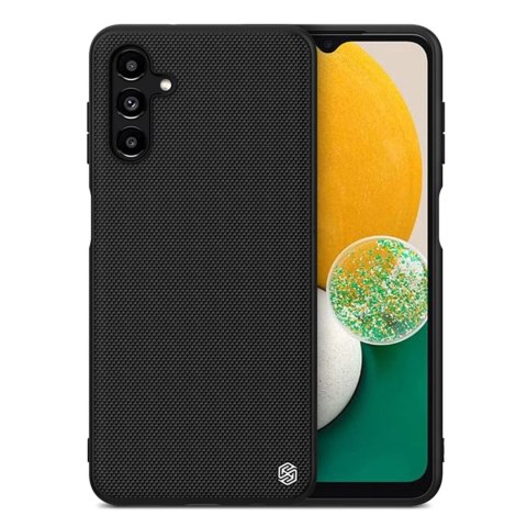 Nillkin Textured Case wytrzymałe wzmocnione etui z żelową ramką i nylonem na tyle Samsung Galaxy A13 5G czarny