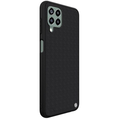 Nillkin Textured Case wytrzymałe wzmocnione etui z żelową ramką i nylonem na tyle Samsung Galaxy M33 5G czarny