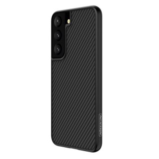 Nillkin Synthetic Fiber Case pancerne etui pokrowiec do Samsung Galaxy S22 czarny