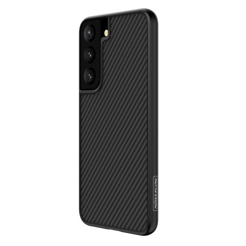 Nillkin Synthetic Fiber Case pancerne etui pokrowiec do Samsung Galaxy S22 czarny