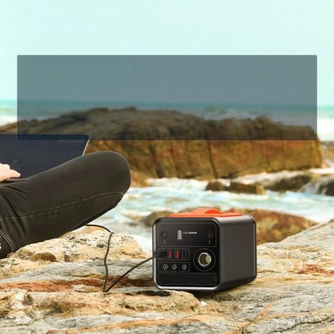 Choetech przenośna mobilna stacja zasilania ładująca 300W powerbank 20800 mAh USB Typ C / 3x USB / gniazdo zapalniczki / gniazdo