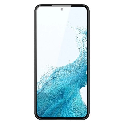 Dux Ducis Yolo eleganckie etui pokrowiec ze skóry ekologicznej Samsung Galaxy S22+ (S22 Plus) czarny