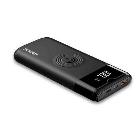 Dudao powerbank 10000 mAh Power Delivery Quick Charge 5.0 22,5W ładowarka bezprzewodowa Qi 15 W biały(K13Pro)