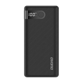 Dudao powerbank 20000 mAh 2x USB / USB Typ C / micro USB 2 A z ekranem LED czarny (K9Pro-06)