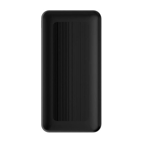 Dudao powerbank 20000 mAh Power Delivery 20 W Quick Charge 3.0 2x USB / USB Typ C czarny (K12PQ+ black)
