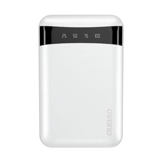 Dudao przenośny powerbank USB 10000mAh biały (K3Pro mini)