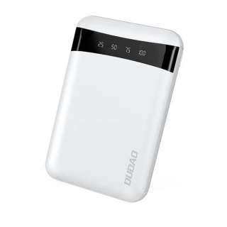 Dudao przenośny powerbank USB 10000mAh biały (K3Pro mini)