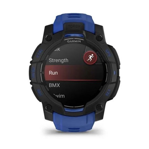 Smartwatch GARMIN Instinct 3 AMOLED 45mm Black/Bolt Blue