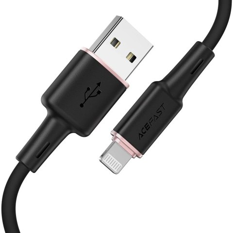 Acefast kabel MFI USB - Lightning 1,2m, 2,4A różowy (C2-02 pink)