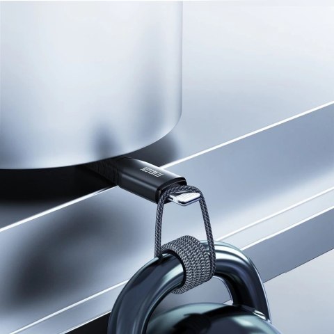 Joyroom kabel MFI USB - Lightning do transferu danych i ładowania 2,1A 20W 1,2m czarny (ST-C04)