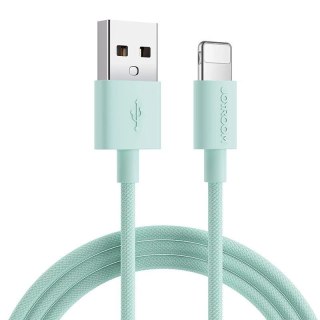 Joyroom kabel przewód USB - Lightning do ładowania / transmisji danych 1m zielony (S-1030M13)