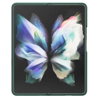 Nillkin CamShield Silky Silicone Case etui pokrowiec z osłoną na aparat do Samsung Galaxy Z Fold 3 zielony