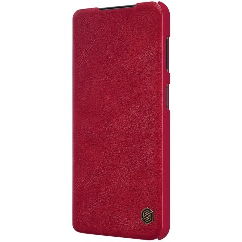 Nillkin Qin skórzana kabura etui Samsung Galaxy A13 5G czerwony