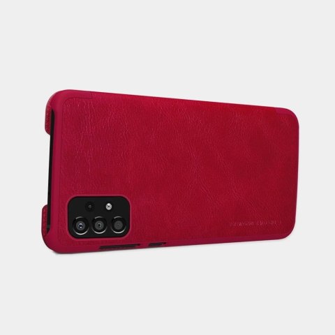 Nillkin Qin skórzana kabura etui Samsung Galaxy A33 5G czerwony