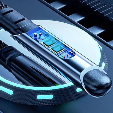 WK Design Gaming Series płaski kabel kątowy z bocznym wtykiem USB - Lightning do szybkiego ładowania / transmisji danych 6A 1m c