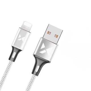Wozinsky kabel przewód USB - Lightning 2,4A 1m biały (WUC-L1W)