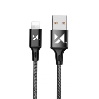 Wozinsky kabel przewód USB - Lightning 2,4A 2m czarny (WUC-L2B)