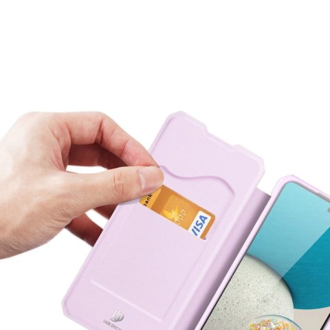 DUX DUCIS Skin X kabura etui pokrowiec z klapką Samsung Galaxy A53 5G różowy